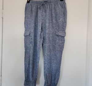 Banana Republic Women's Blue Casual Jogger Pants Size Xs Petite